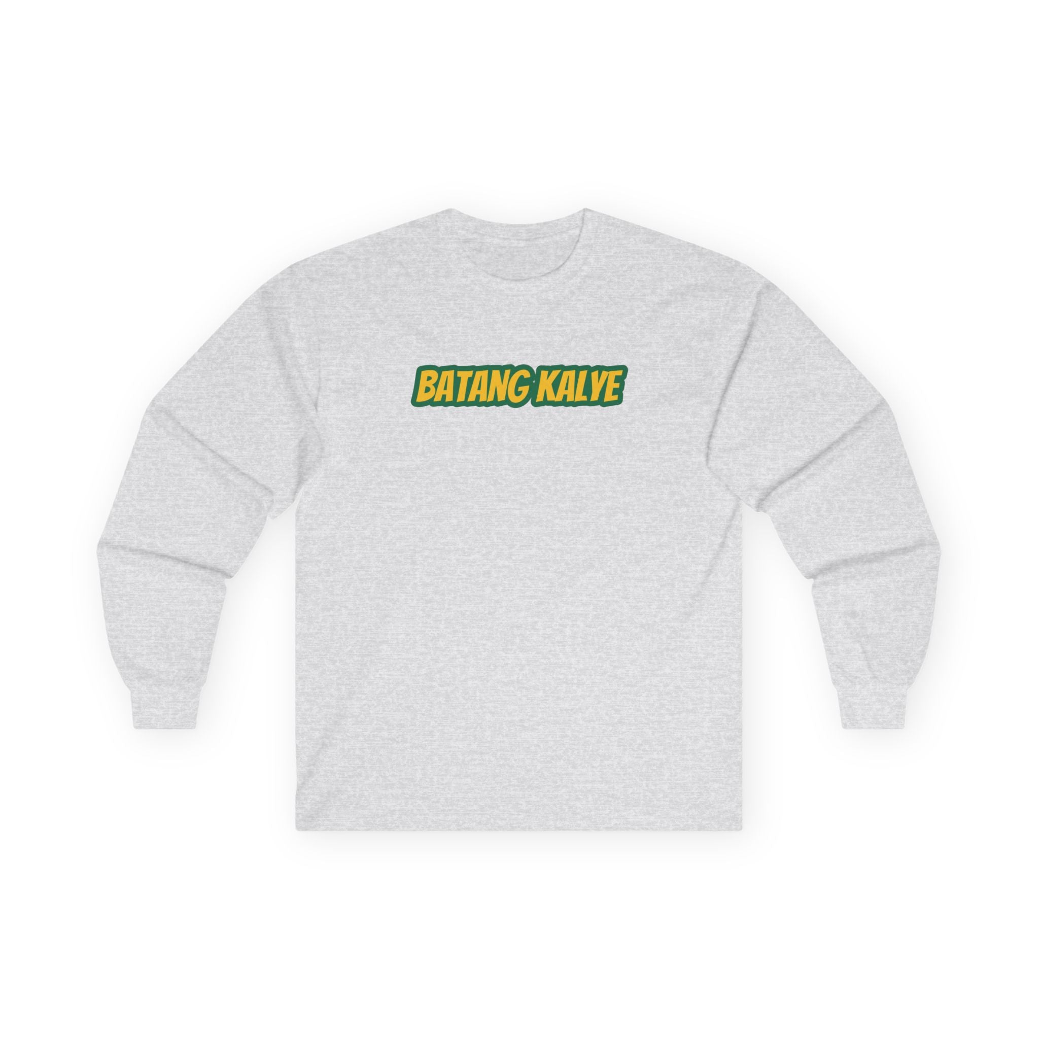 Stylish Graphic Long Sleeve Tee with 'Batang Kalye' Design, Casual Top, Trendy Apparel, Unisex Shirt, Perfect Gift