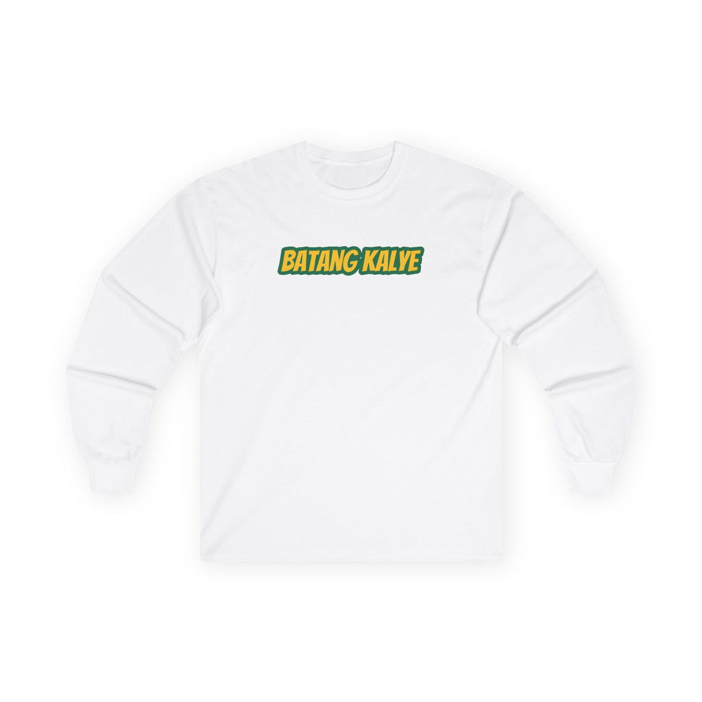 Stylish Graphic Long Sleeve Tee with 'Batang Kalye' Design, Casual Top, Trendy Apparel, Unisex Shirt, Perfect Gift
