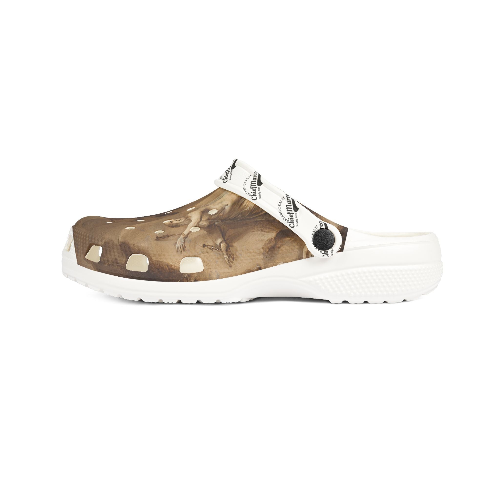 Stylish Batang Kalye Foam Shoes, Comfortable Slip-On Clogs, Unique Pattern Footwear for Home, Garden or Beach