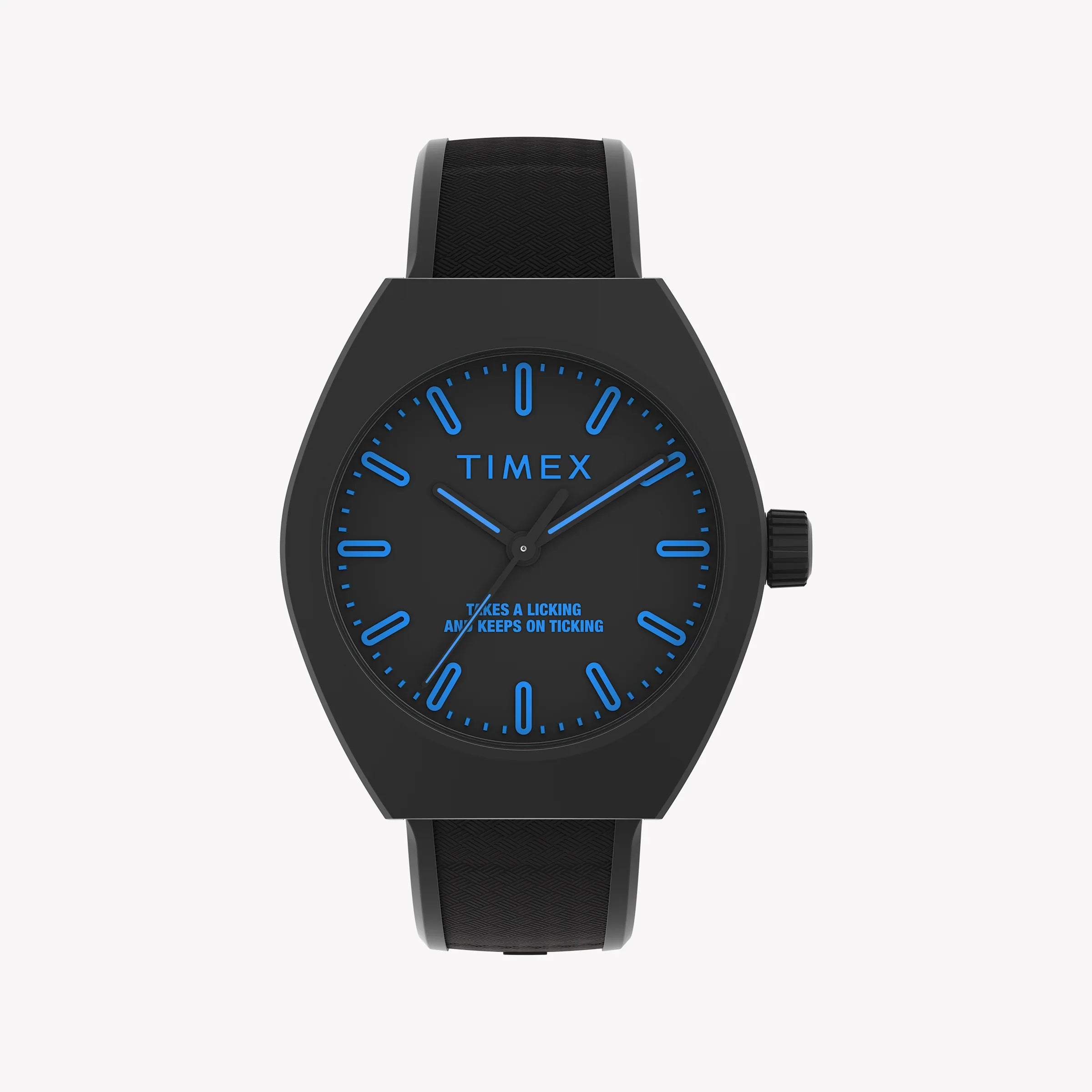 Timex Unisex Eco-Friendly Black Watch, Bio-Based Strap | Tw2w42300