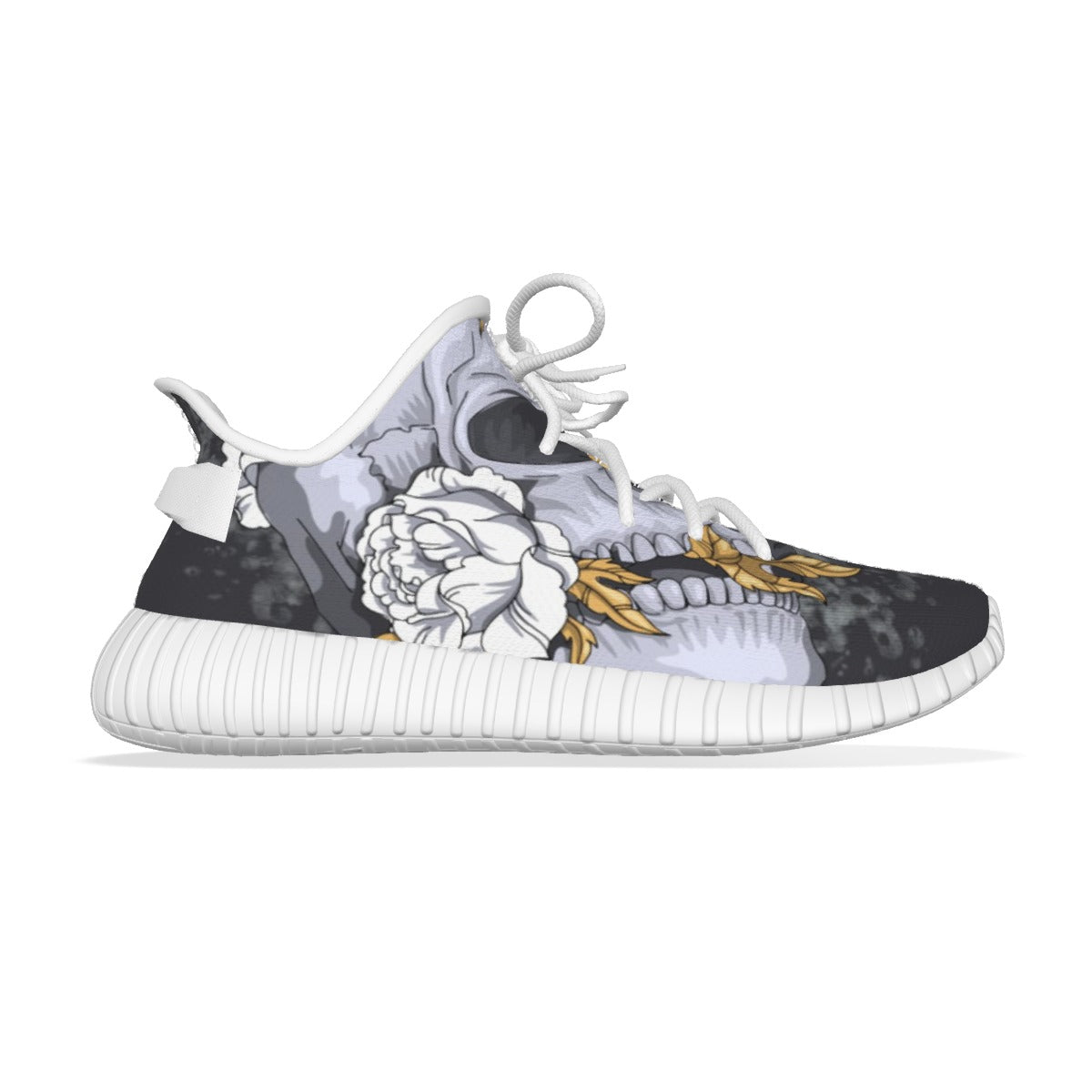 Central M Records All-Over Print Men's Coconut Shoes