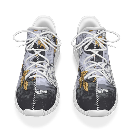 Central M Records All-Over Print Men's Coconut Shoes