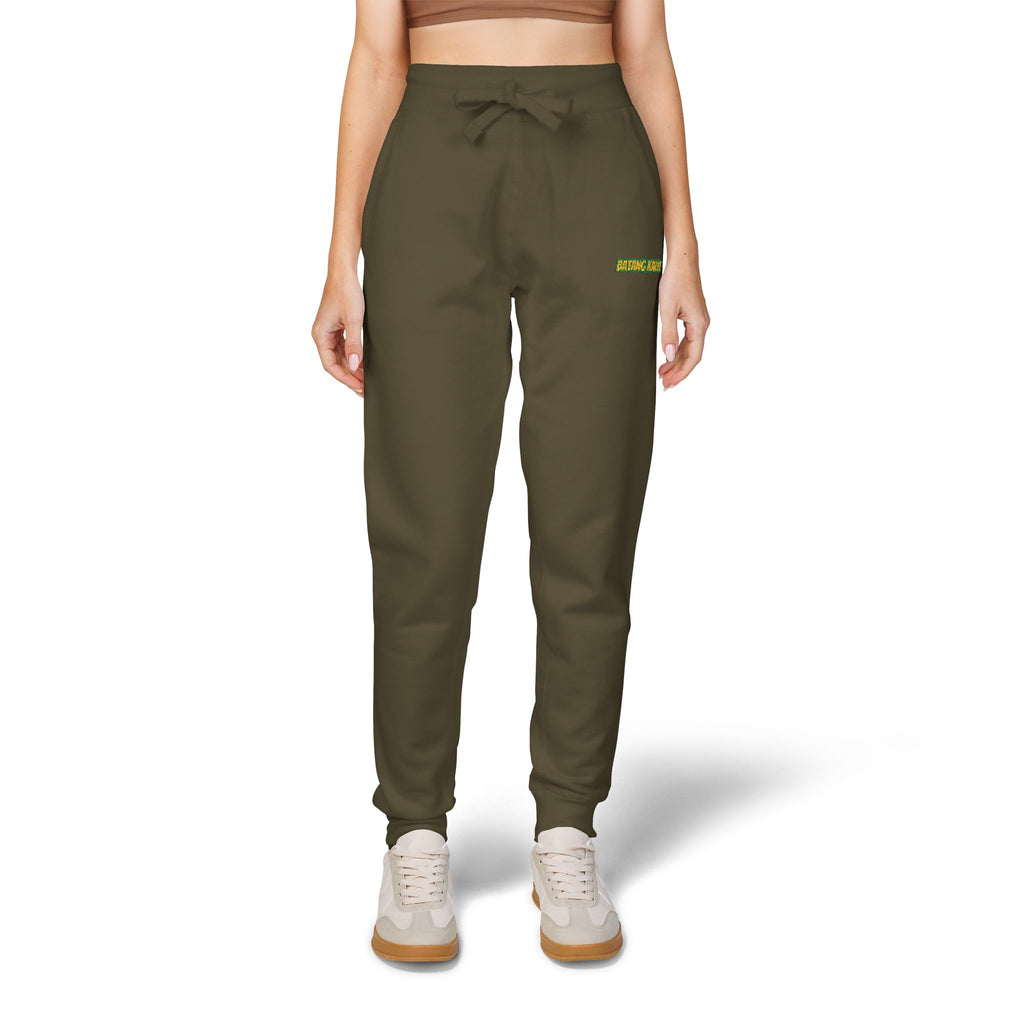 Batang Kalye Cozy Unisex Fleece Sweatpants with Embroidered Design, Casual Lounge Pants, Relaxation, Everyday Wear, Gift for Him/Her, Stylish Comfort