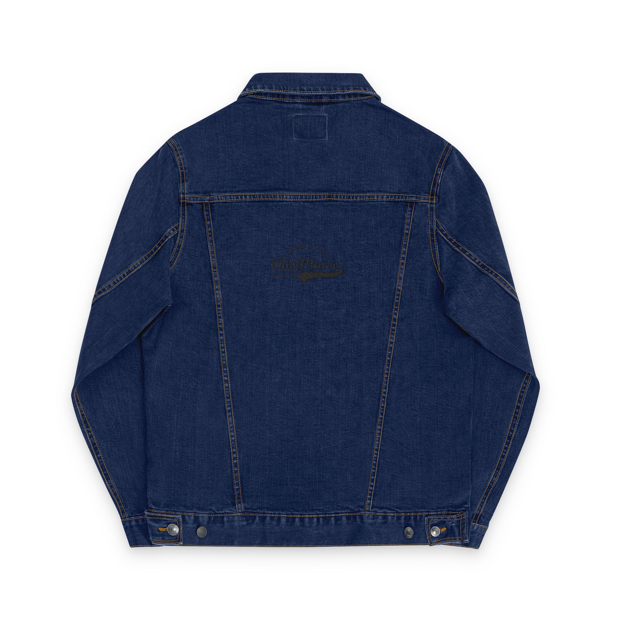 Unisex Embroidered Denim Jacket - Trendy Streetwear, Eco-Friendly Fashion, Casual Chic, Gift for Him/Her, Perfect for Spring/Fall