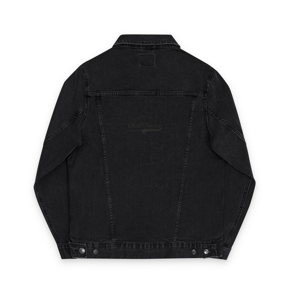 Unisex Embroidered Denim Jacket - Trendy Streetwear, Eco-Friendly Fashion, Casual Chic, Gift for Him/Her, Perfect for Spring/Fall