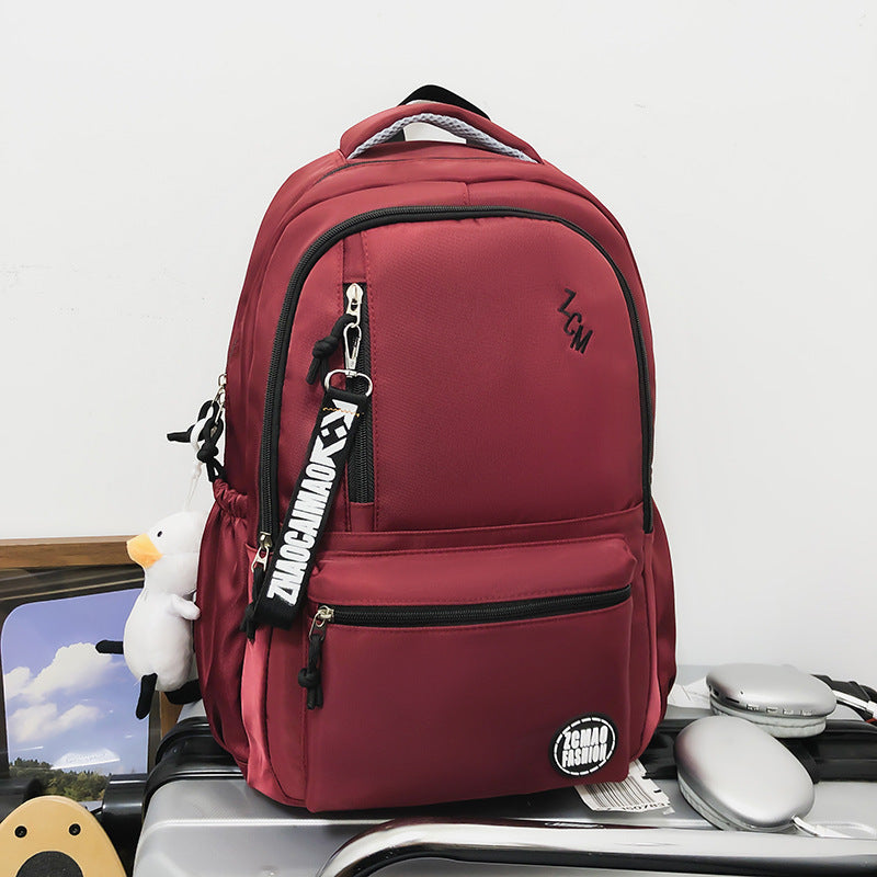 BKB College Student Travel Junior High School Student Large Capacity Computer Backpack